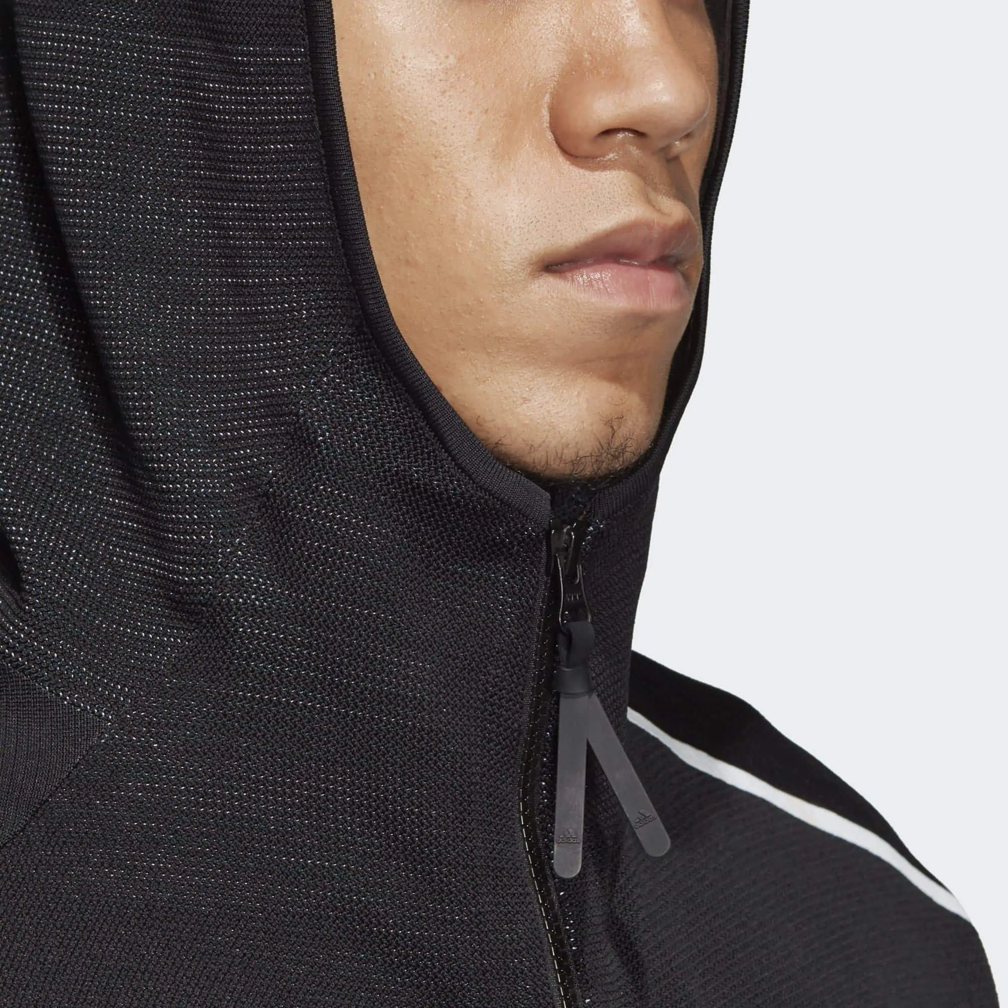 adidas Z.N.E Parley Mens Primeknit Hoody - Black