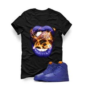 Air Jordan 1 Gatorade Rush Violet Black T (Smoke N Lips)