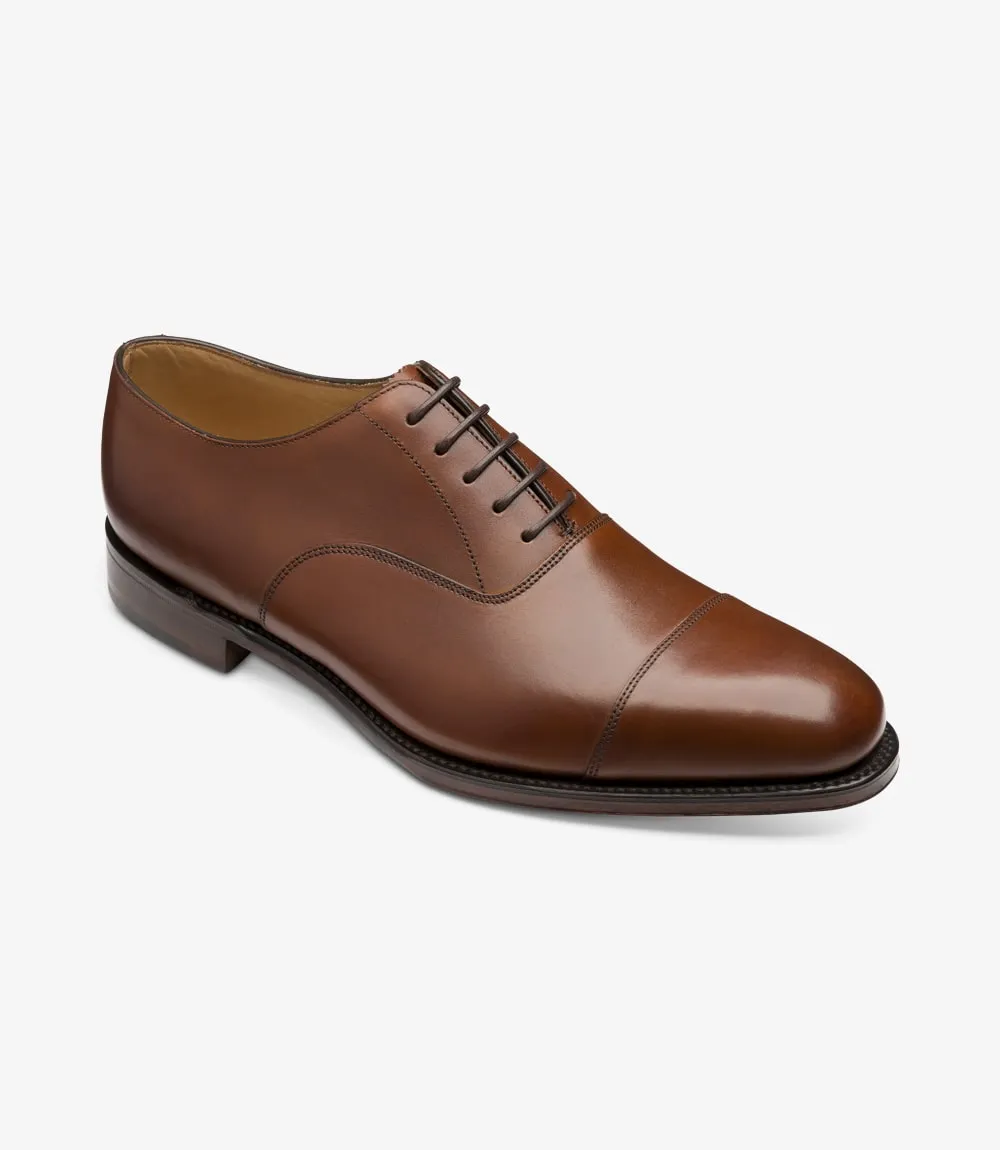 ALDWYCH TOE CAP SHOE MAHOGANY CALF LEATHER