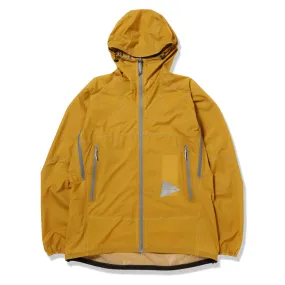 And Wander 3L UL Rain Jacket Yellow