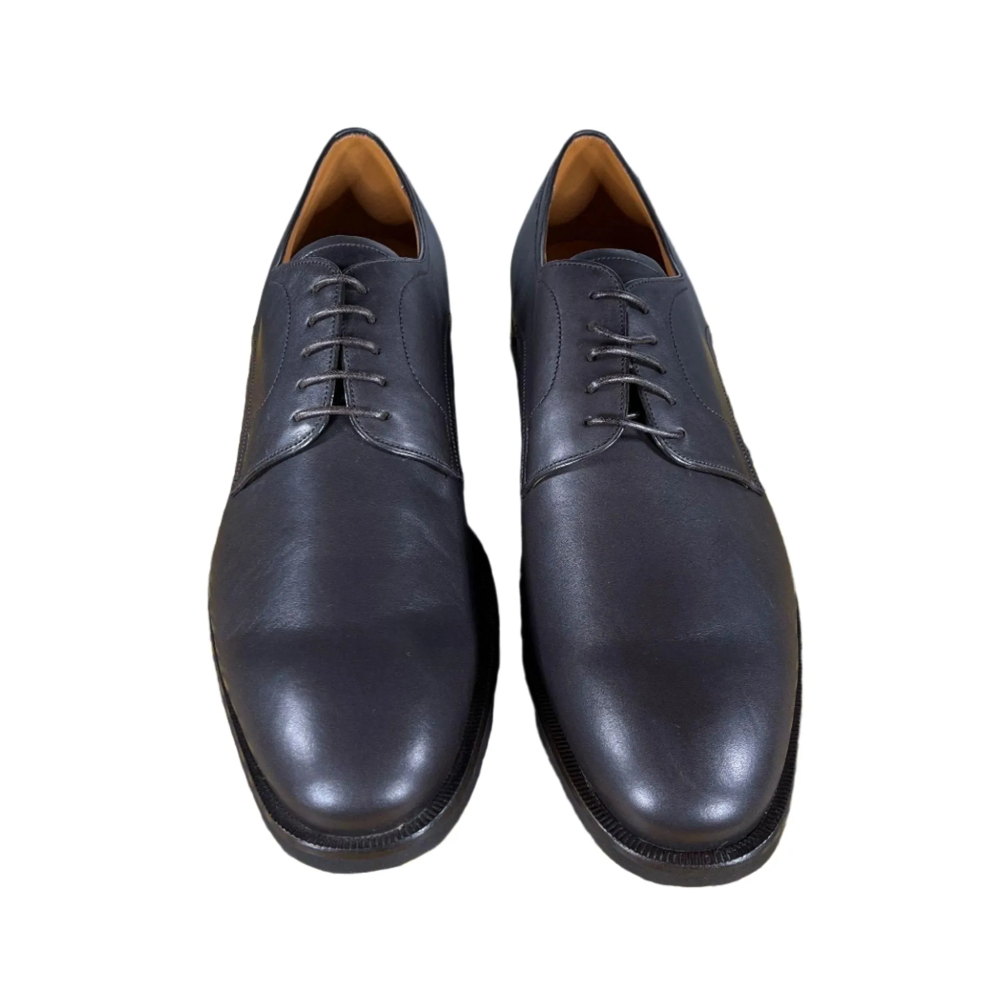 Bally Salfano Chocolate Leather Derby Shoes