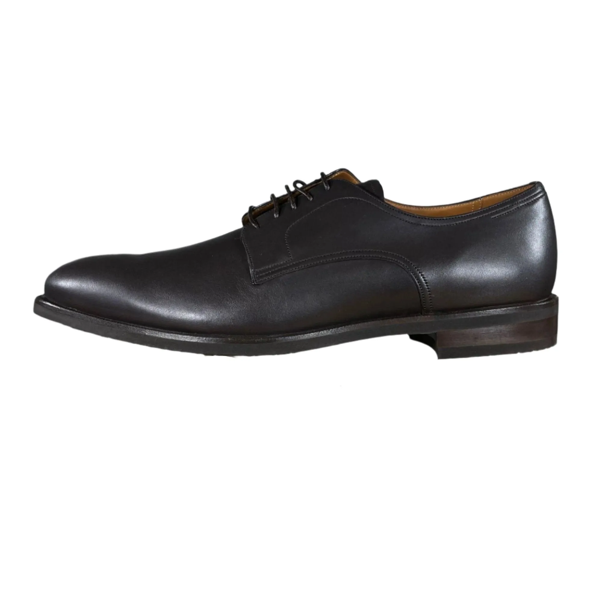 Bally Salfano Chocolate Leather Derby Shoes