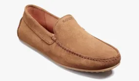 Barker Stirling Driver Shoe -  Camel Suede