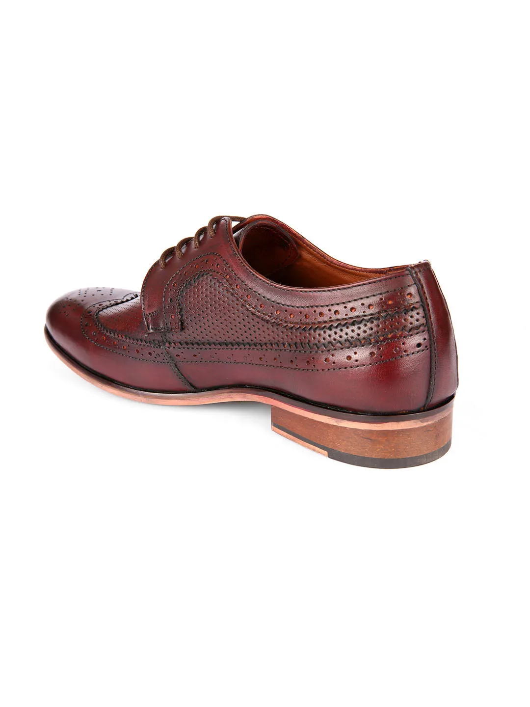 Bastian Cherry Brogues