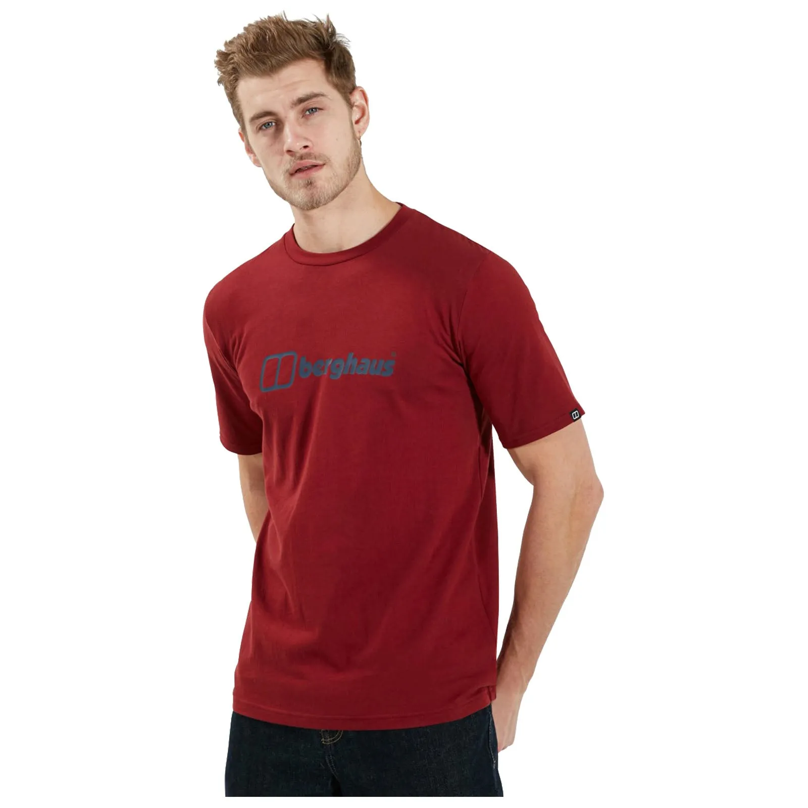 Berghaus Mens Organic Big Colour Logo T-Shirt