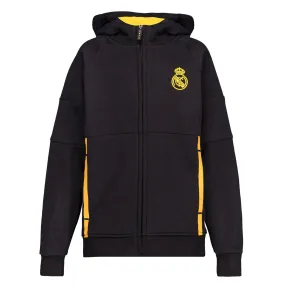 Chaqueta Chándal Niños Kids on Tour Real Madrid Bolsillo Cinta Negra