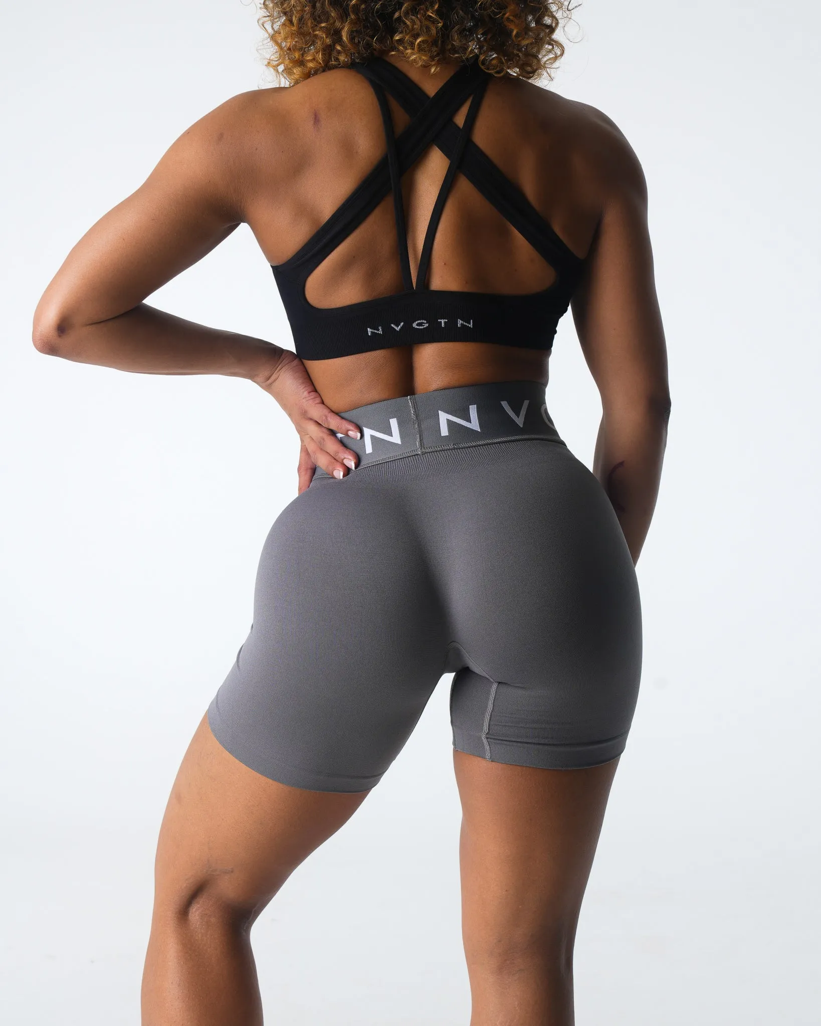 Charcoal Sport Seamless Shorts