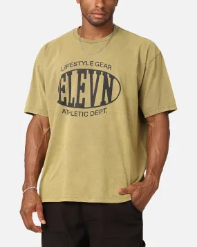 Elevn Clothing Co Dept. T-Shirt Khaki