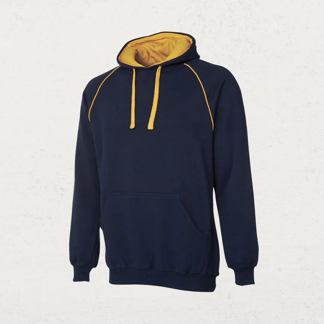 Fleecy Contrast Hoody