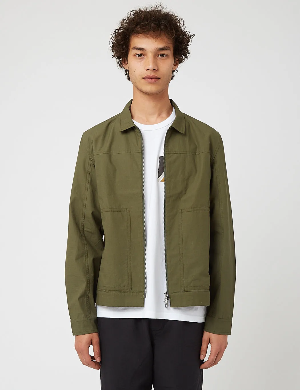 Folk Raft Jacket (Ripstop) - Olive