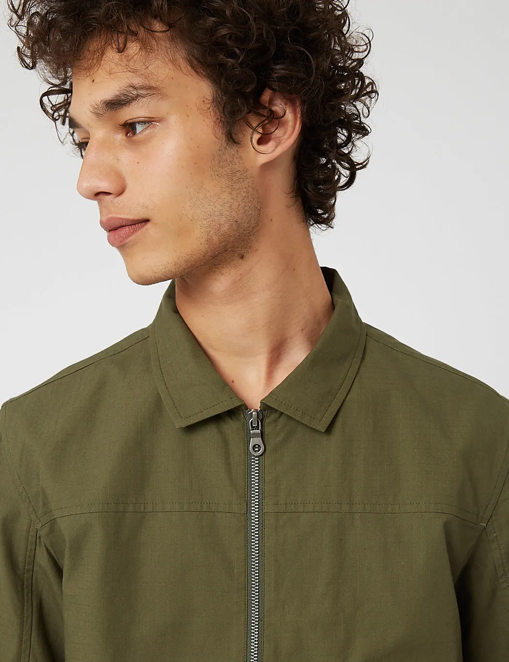 Folk Raft Jacket (Ripstop) - Olive