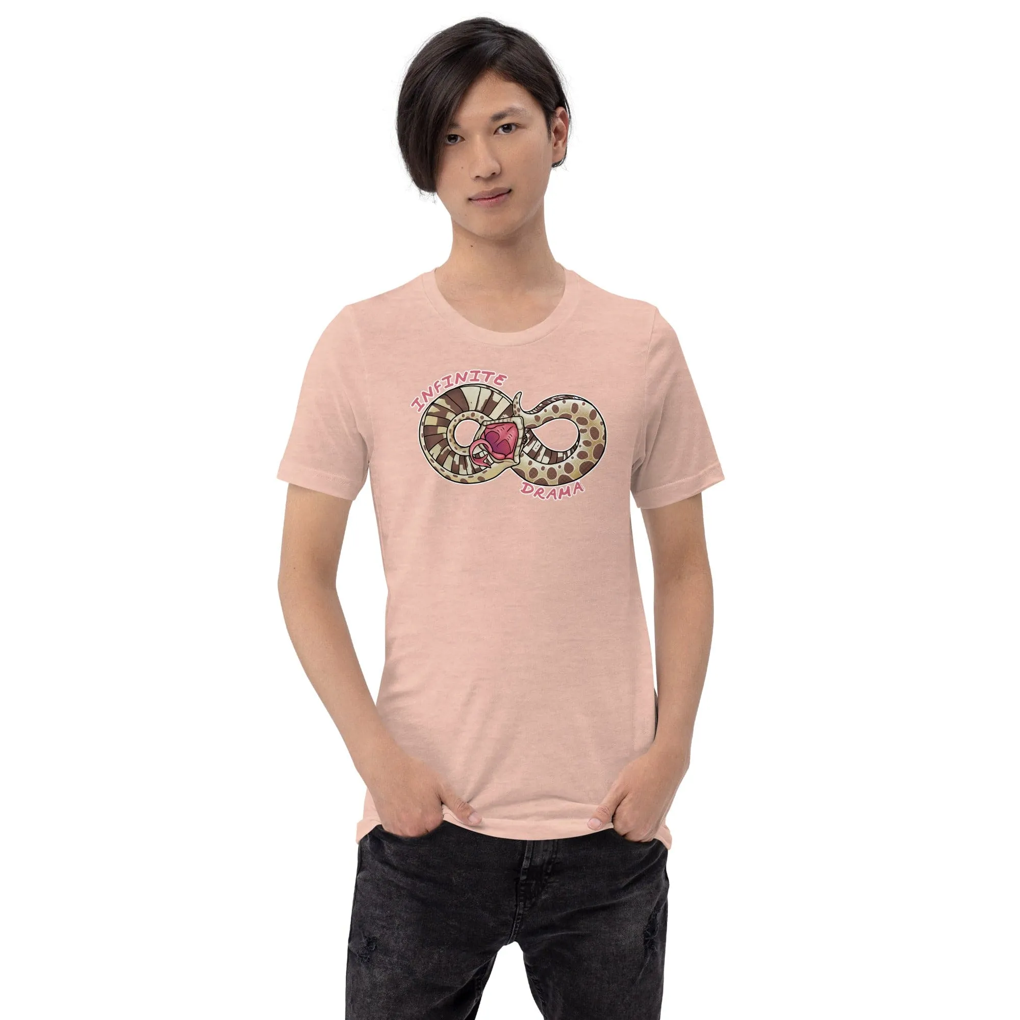 Hognose Snake Gift TShirt, Infinite Drama Silly Snake Tee