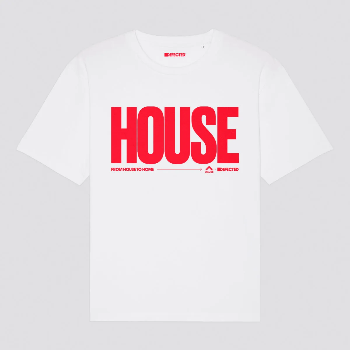 House T-Shirt - White