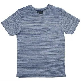 Howlin' - Blind Wizard Striped T-shirt - Navy Mix