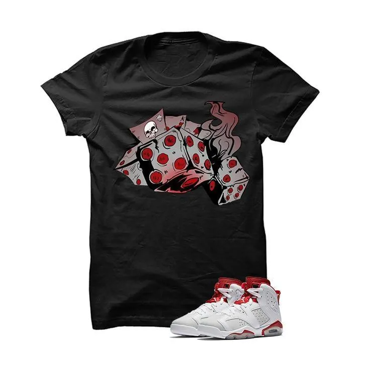 Jordan 6 Alternate Black T Shirt (Dead Dice)