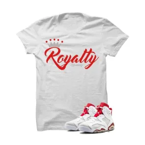 Jordan 6 Alternate White T Shirt (Royalty)