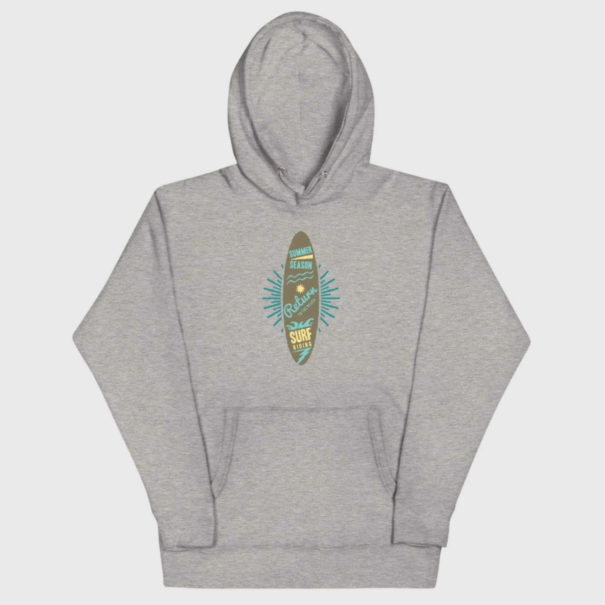 Men's Hoodie - Surf Board