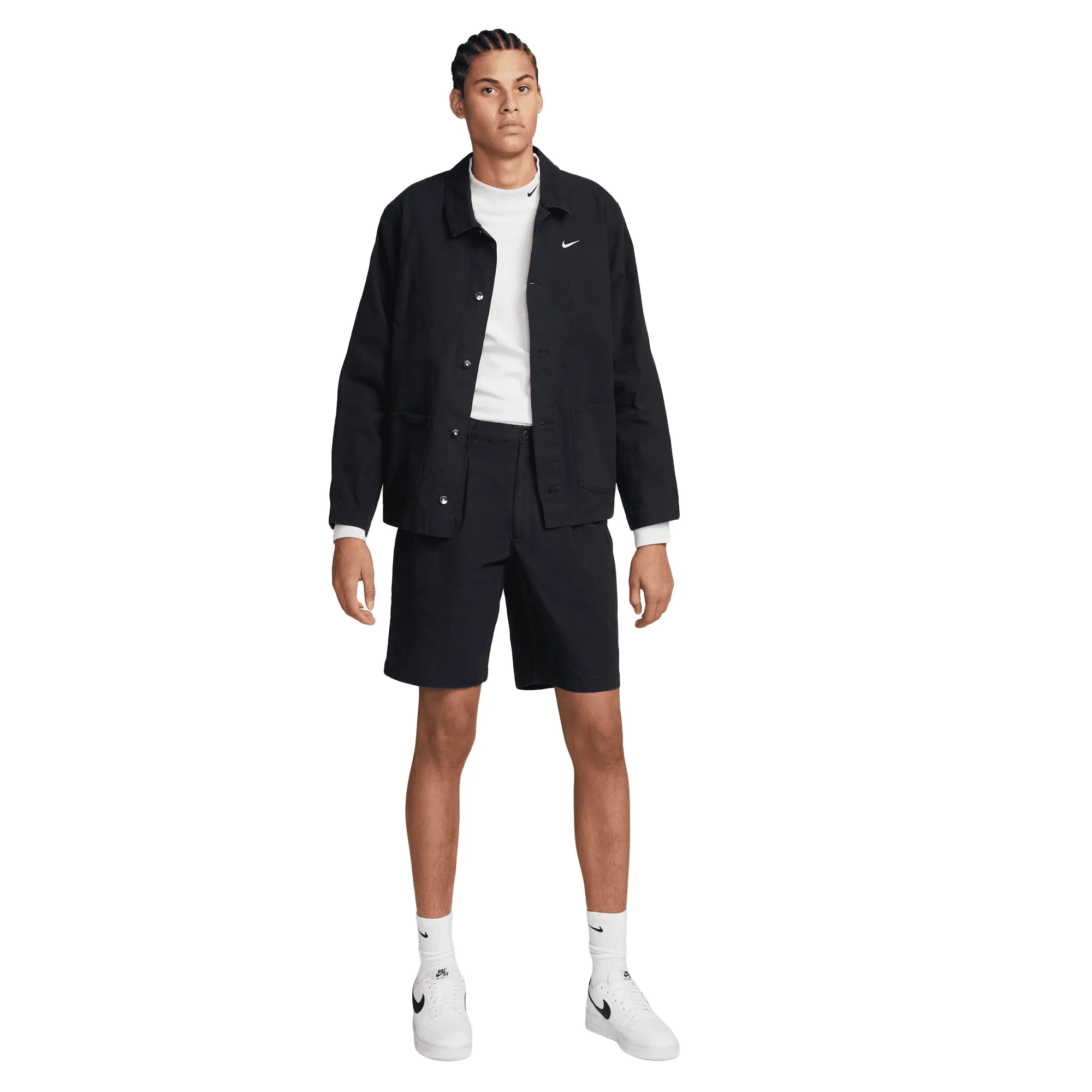 Nike Life Pleated Chino Short Black DX0643-010