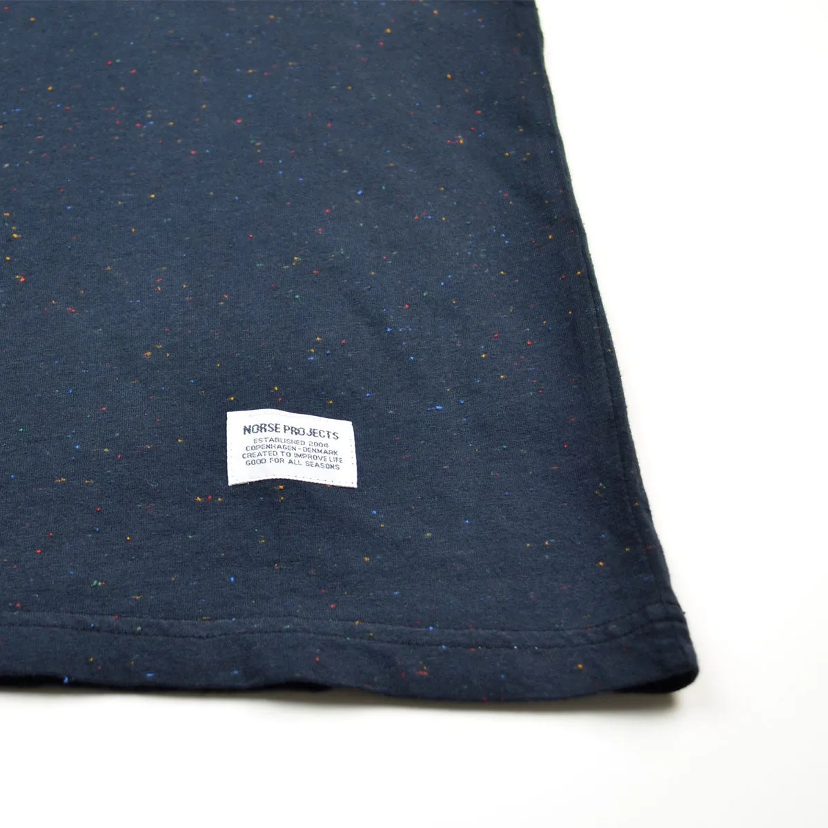 Norse Projects - Niels Boucle T-shirt - Dark Navy