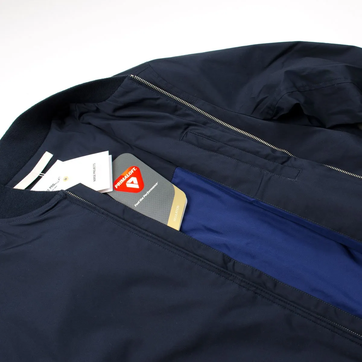 Norse Projects - Ryan Poplin Bomber Jacket - Dark Navy