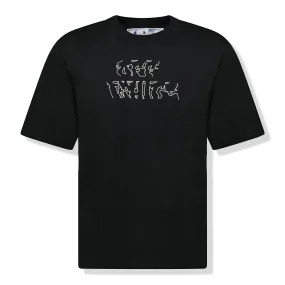 Off-White Arrows Skate Slime Black T Shirt