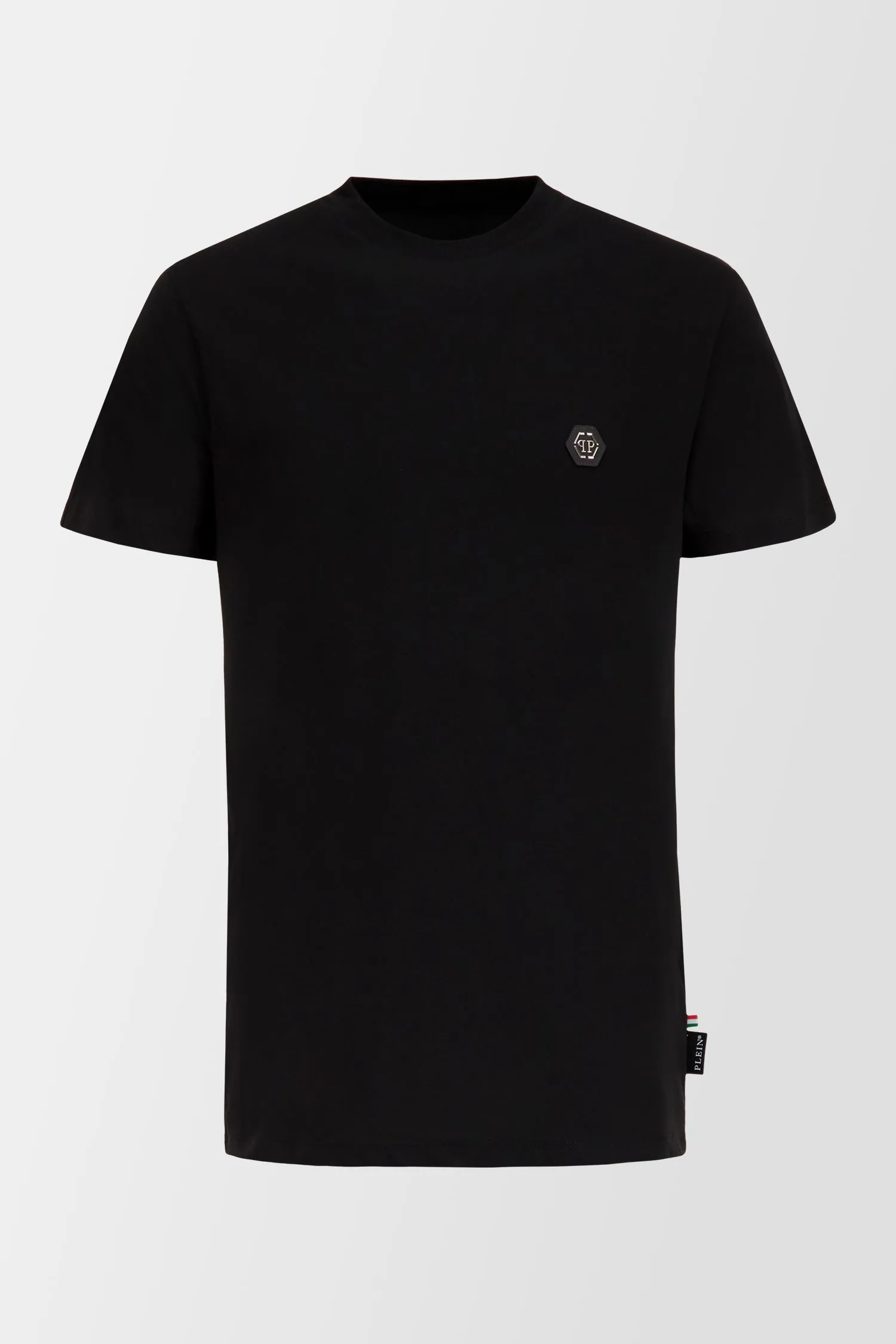 Philipp Plein Black Round Neck SS PP 1978 T-Shirt