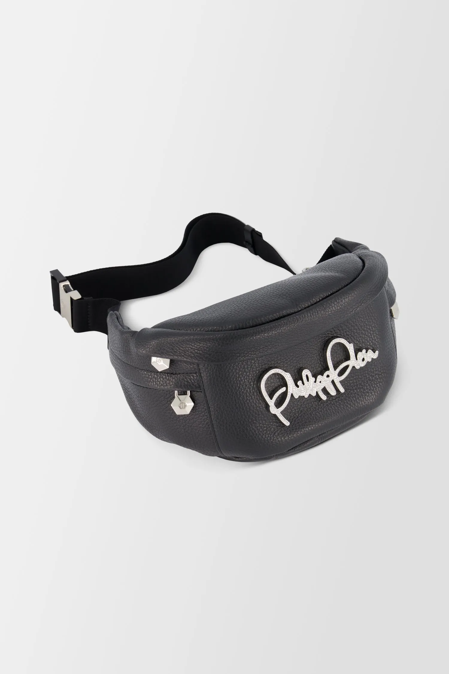 Philipp Plein Black Signature Fenny Pack