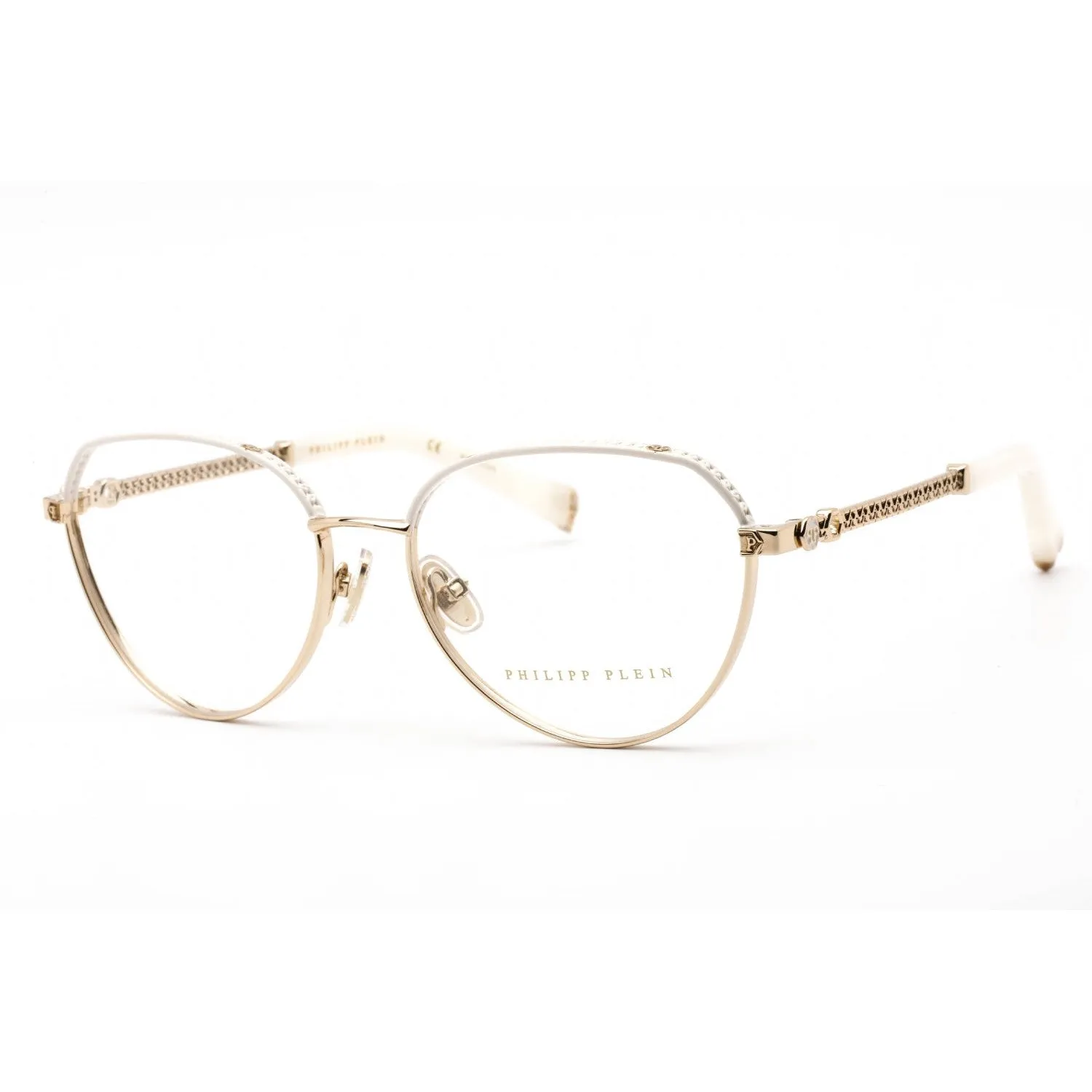 Philipp Plein VPP035S Eyeglasses Rose Gold / Clear Lens