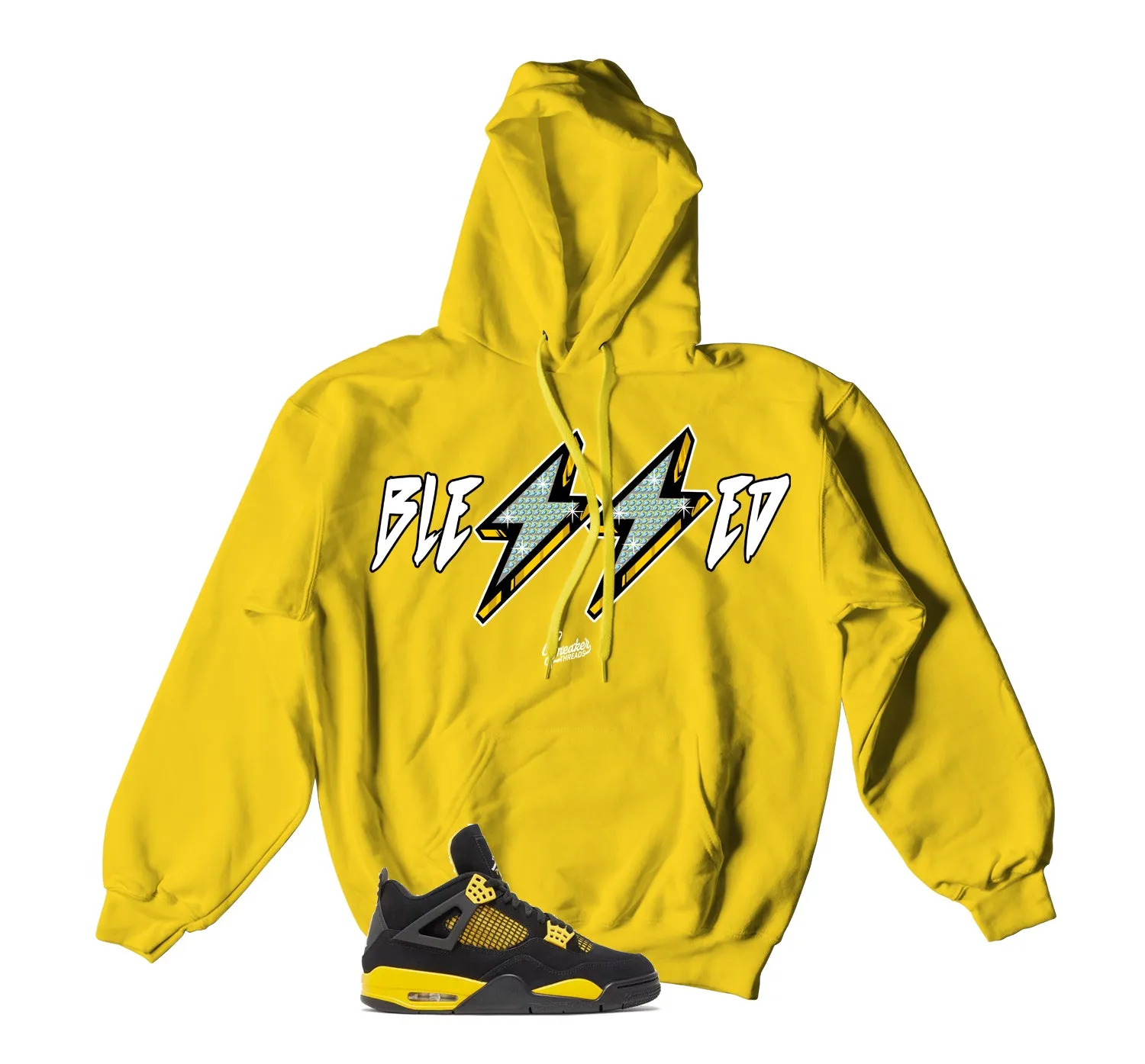 Retro 4 Thunder Blessed Hoody