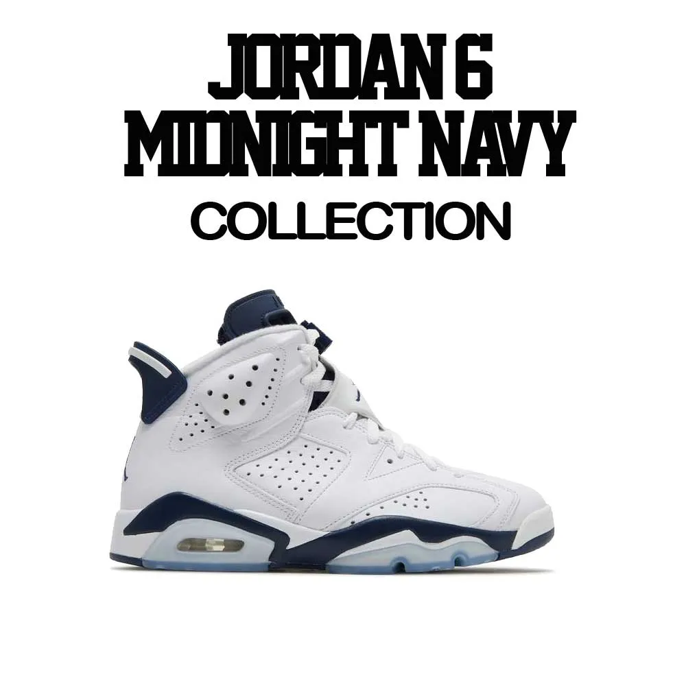 Retro 6 Midnight Navy St Logo Shirt