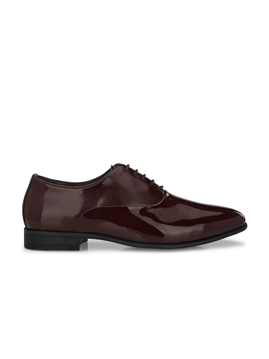 Roman Cherry Patent Oxfords