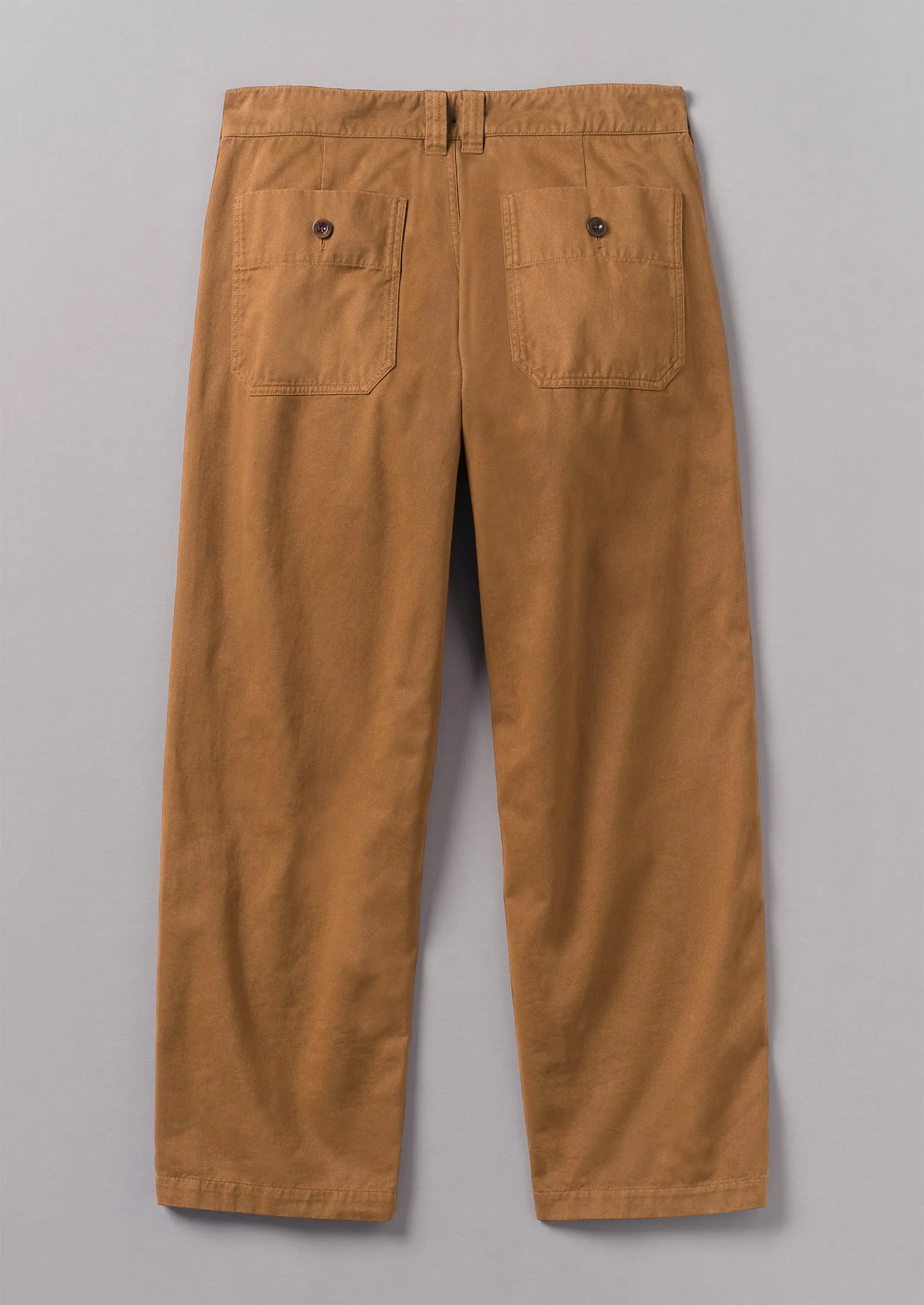 Rory Garment Dyed Trousers | Sandstone