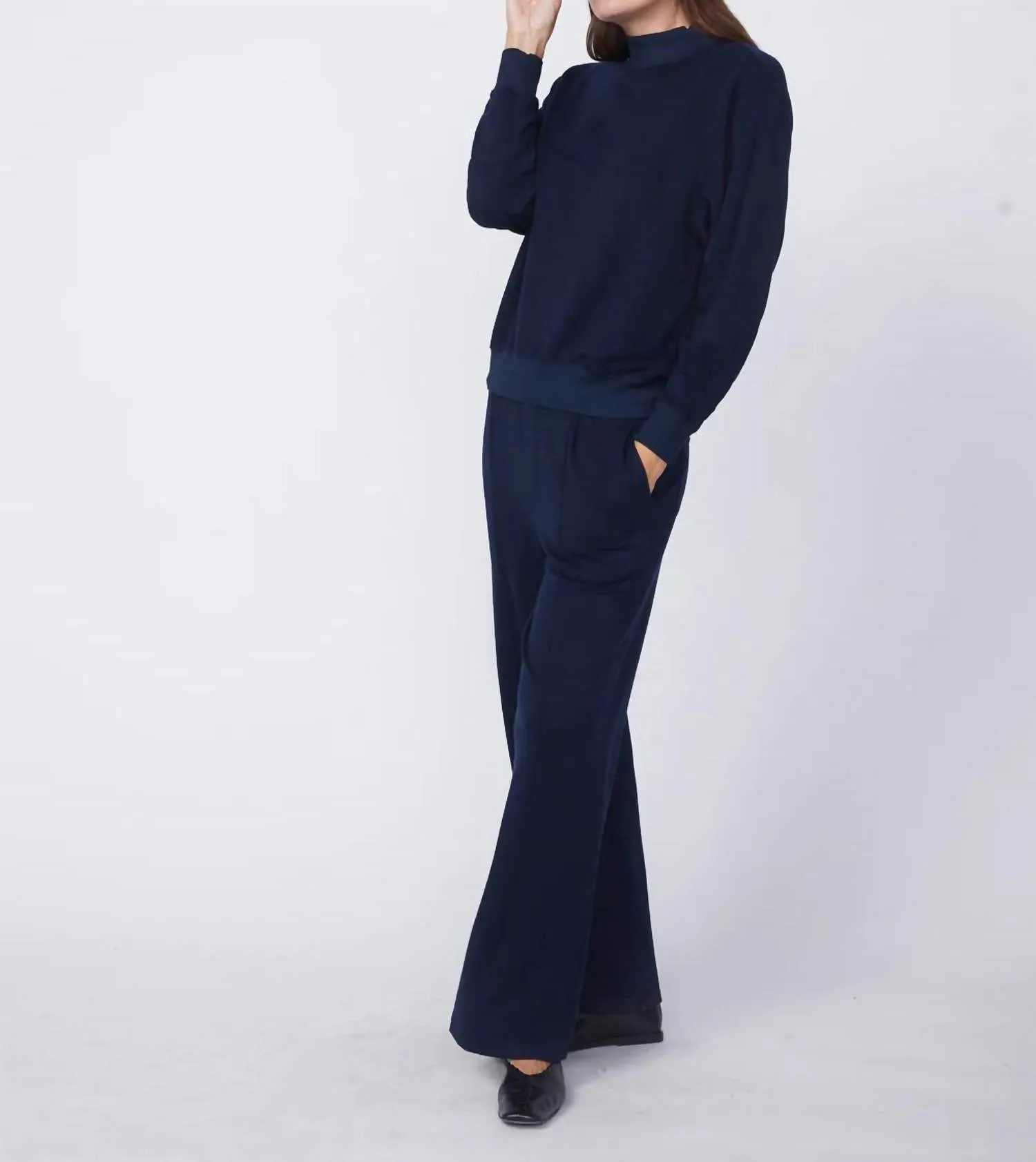 Softest Fleece Trouser In New Navy