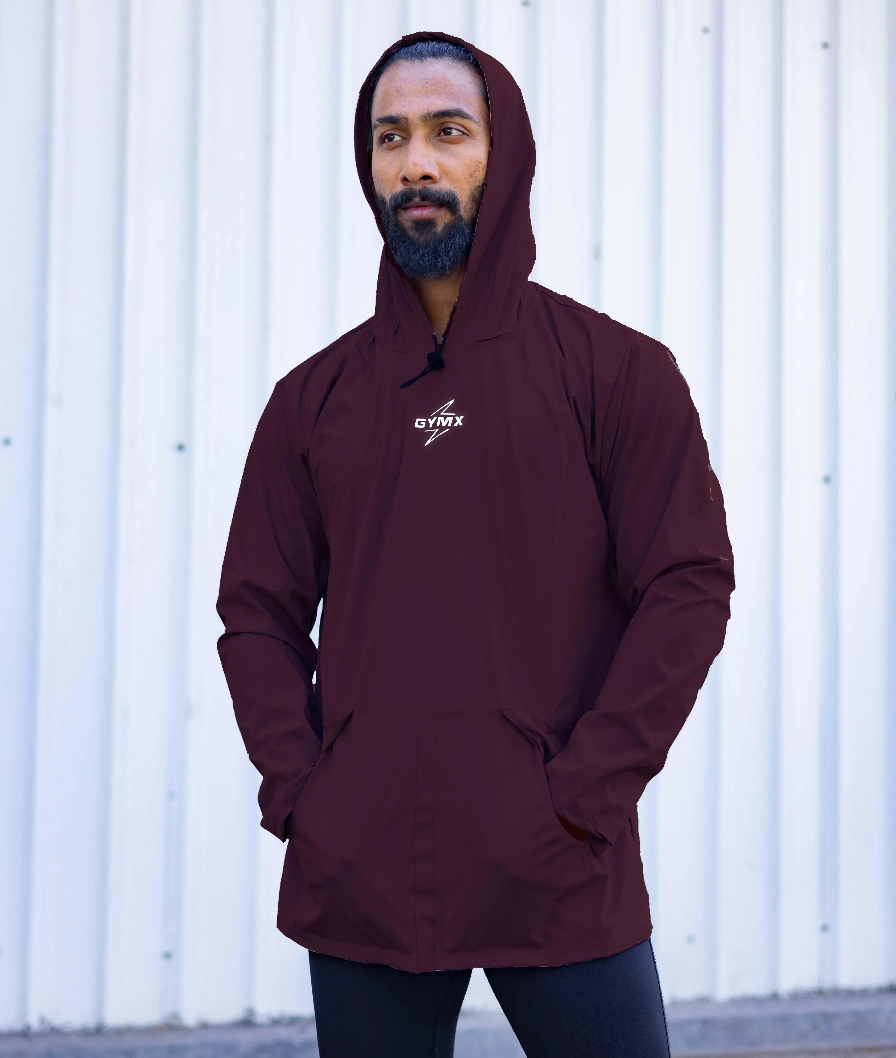 Storm Waterproof Jacket 2.0- Epic Maroon (with rainproof phone pockets) - Sale