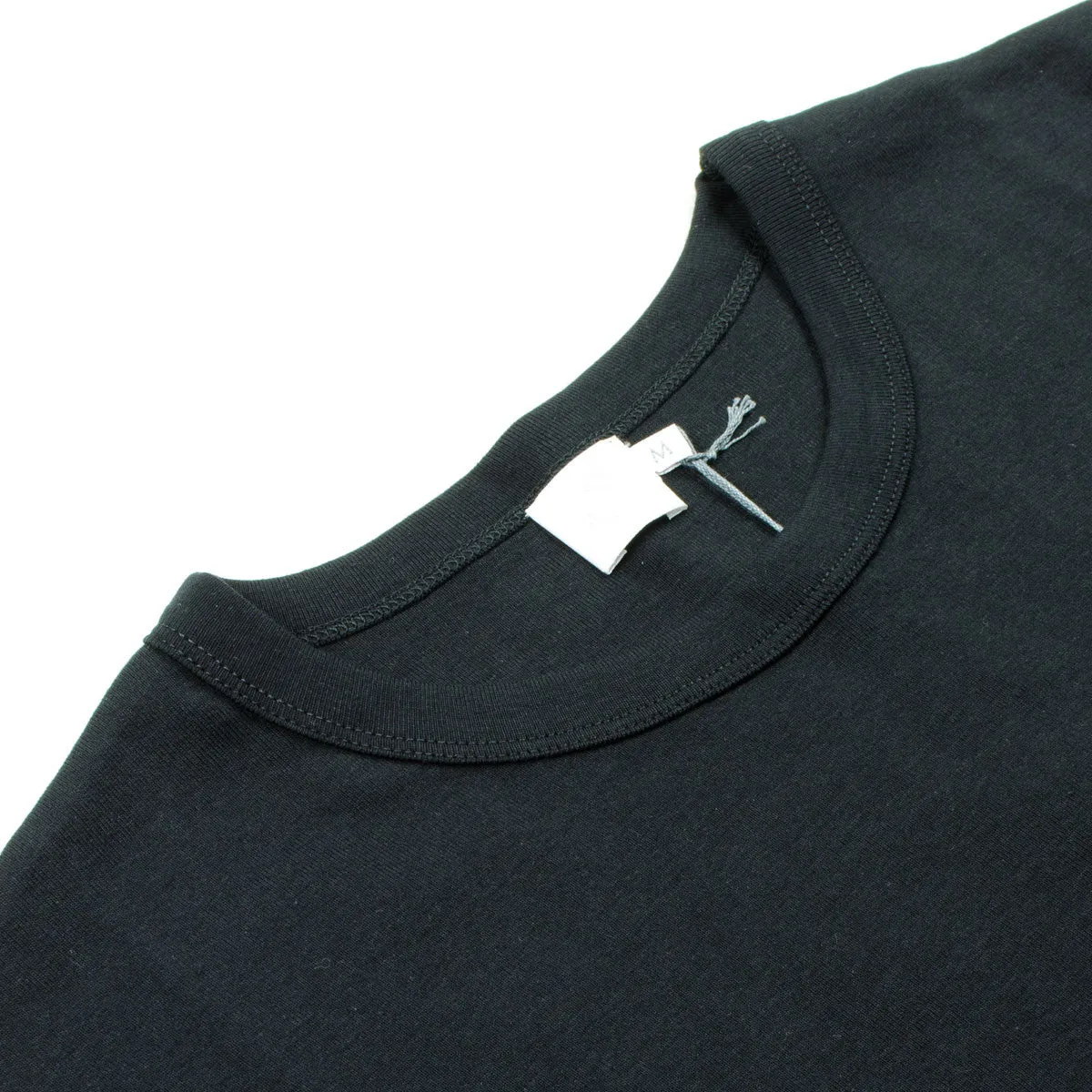 Sunspel - Boxy Fit Heavyweight T-shirt - Black