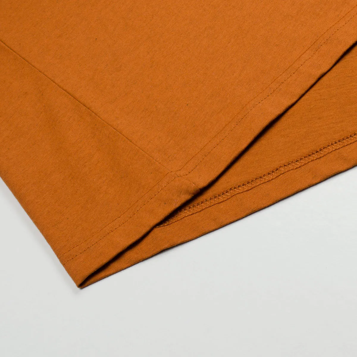 Sunspel - Short Sleeve Riviera Crew Neck T-shirt - Burnt Sienna Mel.