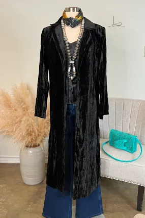 The Iced Velvet Duster