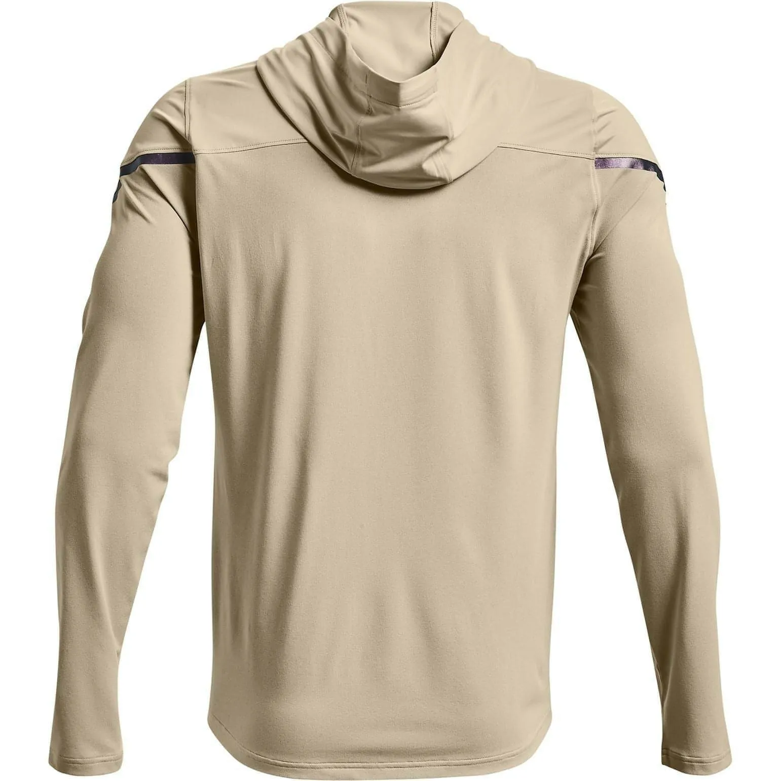 Under Armour Rush HeatGear Full Zip Mens Running Hoody - Brown