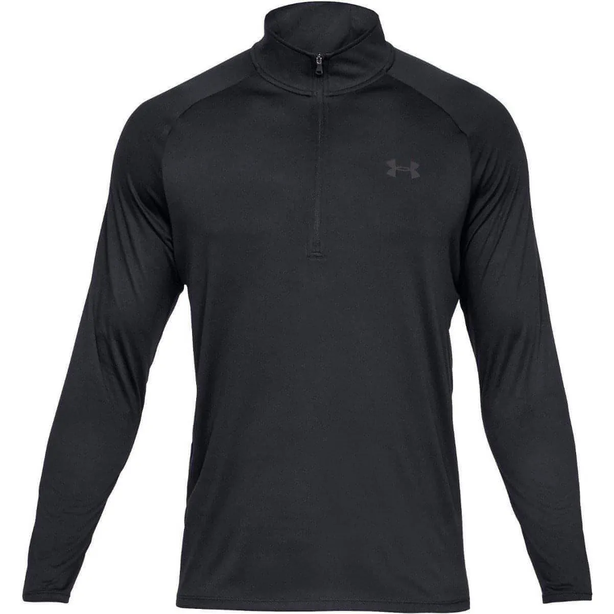 Under Armour Tech Half Zip Long Sleeve Mens Training Top - Black