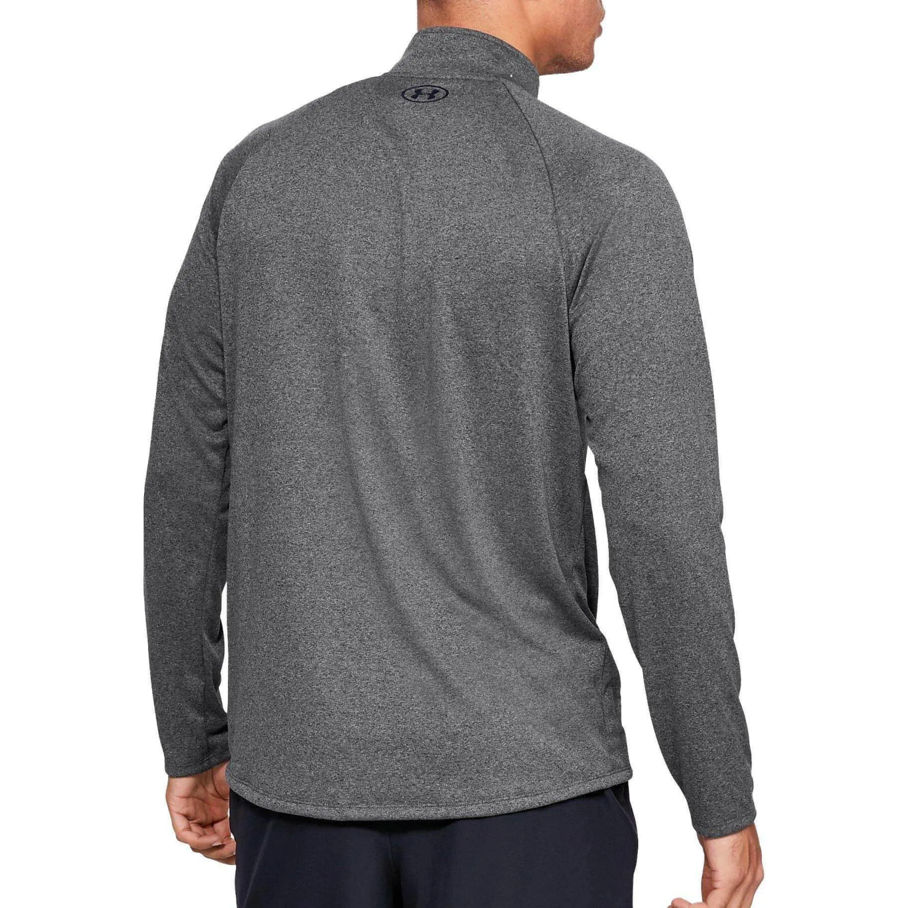 Under Armour Tech Half Zip Long Sleeve Mens Training Top - Grey