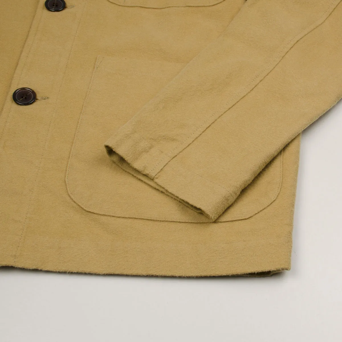 Universal Works - Field Jacket Moleskin - Sand